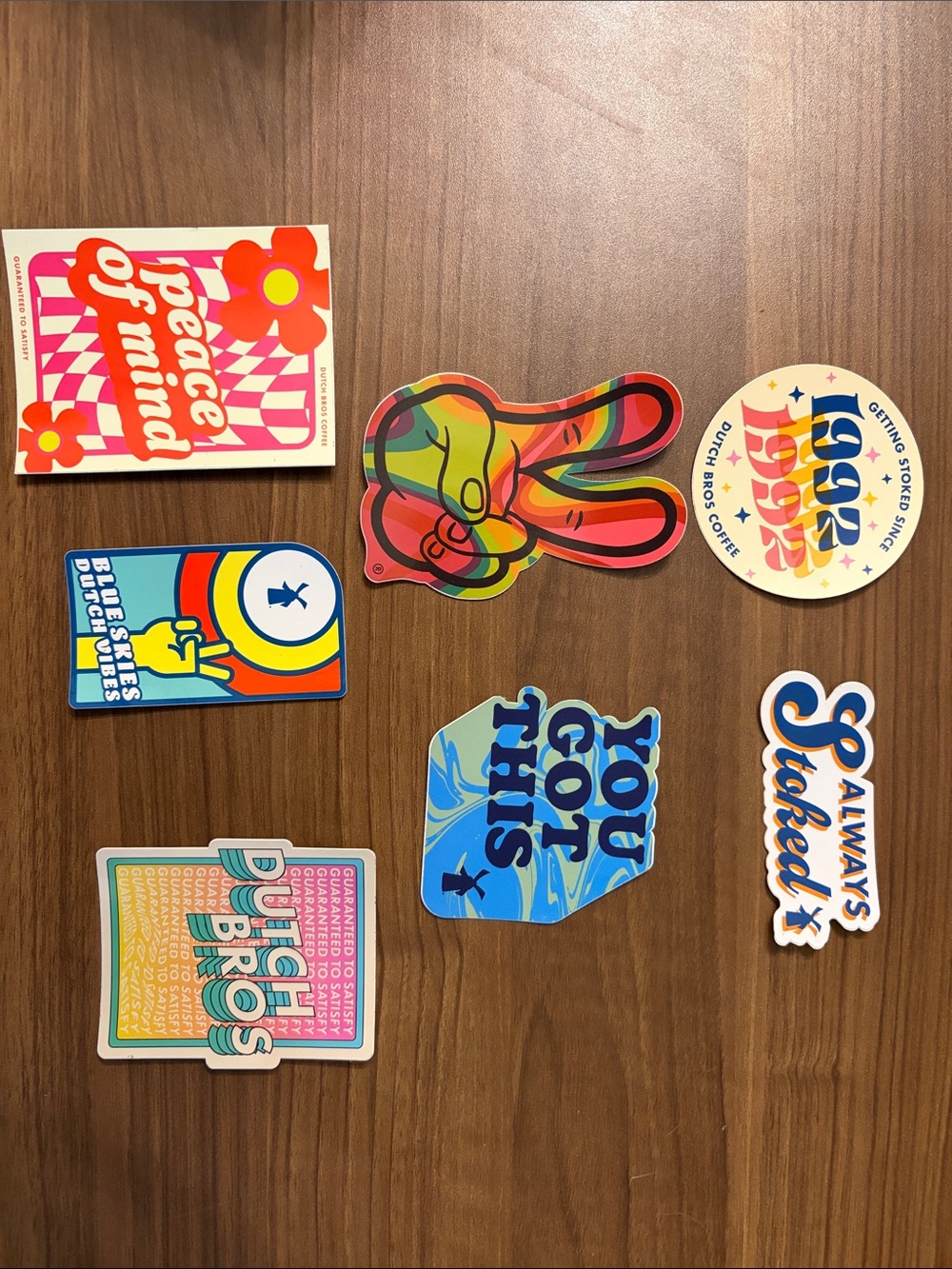 Dutch Bros Sticker Set